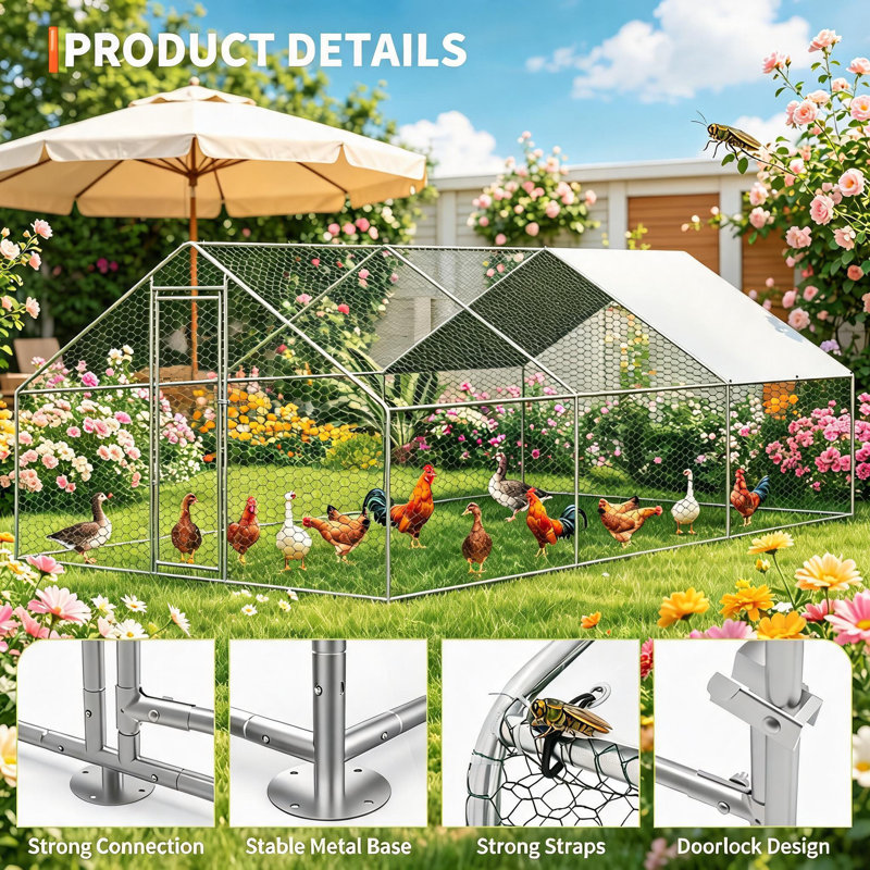 193m² Chicken Coop