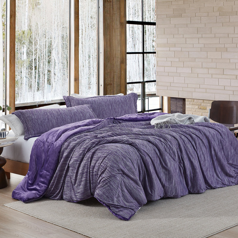 Cooling - Coma Inducer® Oversized Comforter Set - Violet Prism, Queen Comforter + 2 Queen Shams