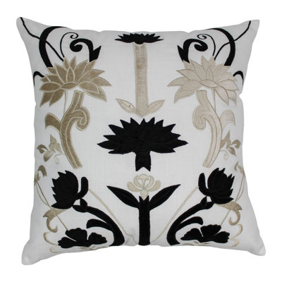 Coussin en coton mélangé
