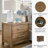 Geovoni 29.13'' W Nightstand