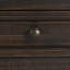 Table de bout en bois massif avec rangement Atlai