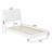 Ambrey Solid Wood Low Profile Sleigh Platform Bed with Matching Footboard-1917668362-1917668367