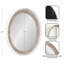 Ellingson Engineered Wood Flat Mirror