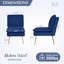 Chaise d'appoint capitonnée de 23,3 po de large Rheece-978829687