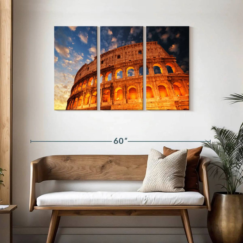 Lilie Colosseum Autumn Sunset, H 28 po x l 45 po