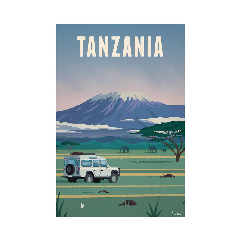 Tanzania - Wrapped Canvas Print, 101.6 cm H x 66.04 cm W x 1.91 cm D