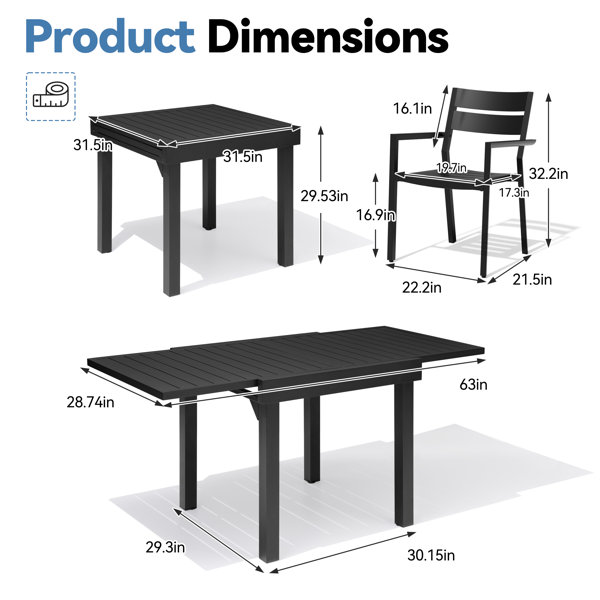 Dimensions du produit