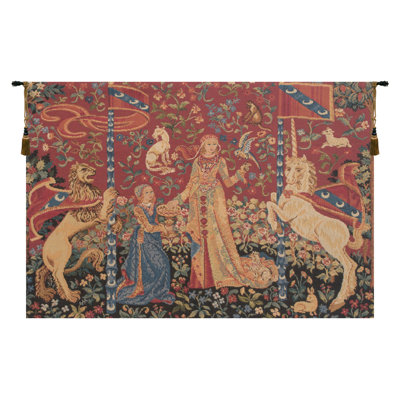 Loom Woven Cotton Blend Wall Hanging