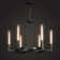 Krystaline 35"D Luxury Round Height Adjustable Black/Gold Wagon Wheel Chandelier(Bulbs Included)
