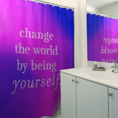 Shower Curtain and Liner Included