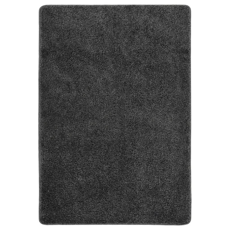 Adelay Solid Colour Shag Area Rug, Rectangle 120 x 170cm