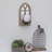 11'' H Wood, Glass, Metal Wall Wall Sconce