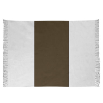 Chenille Striped Indoor Rug
