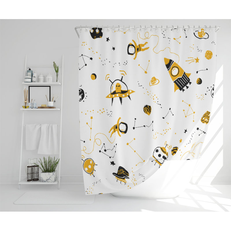 Dilley Polyester Shower Curtain Set