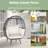 Chanakya Egg Chair with Stand-1656442292