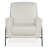 White Genuine Leather