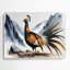 Faune, art mural blanc en métal Himalayan-20367594