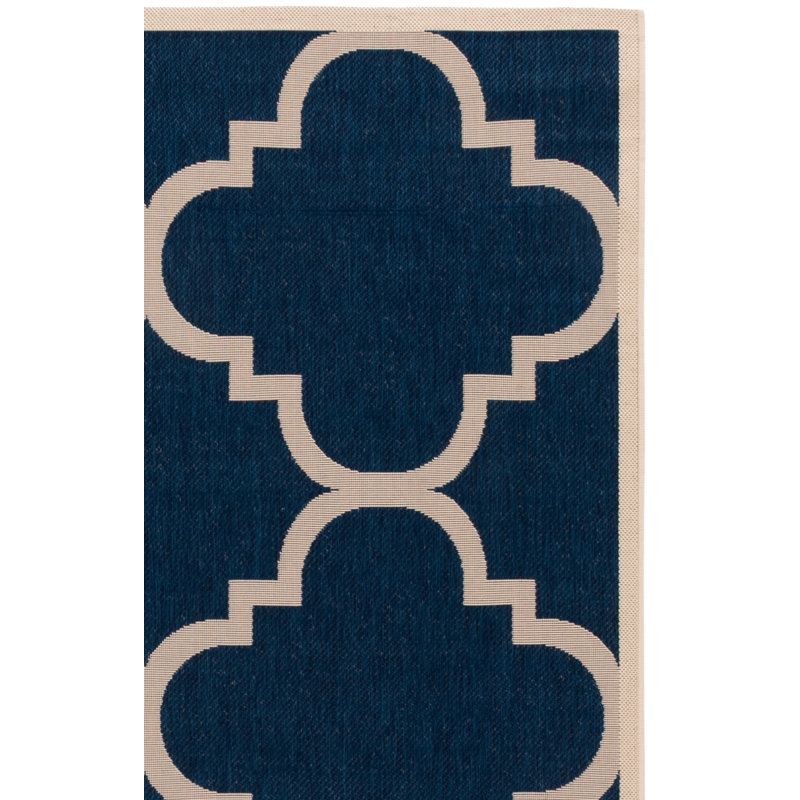 Herefordshire Performance Geometric Indoor/Outdoor Area Rug, Runner 2'3" x 8'