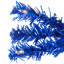 Arbre de Noël pin artificiel moyen pré-éclairé - bleu royal - lumières claires-106854022