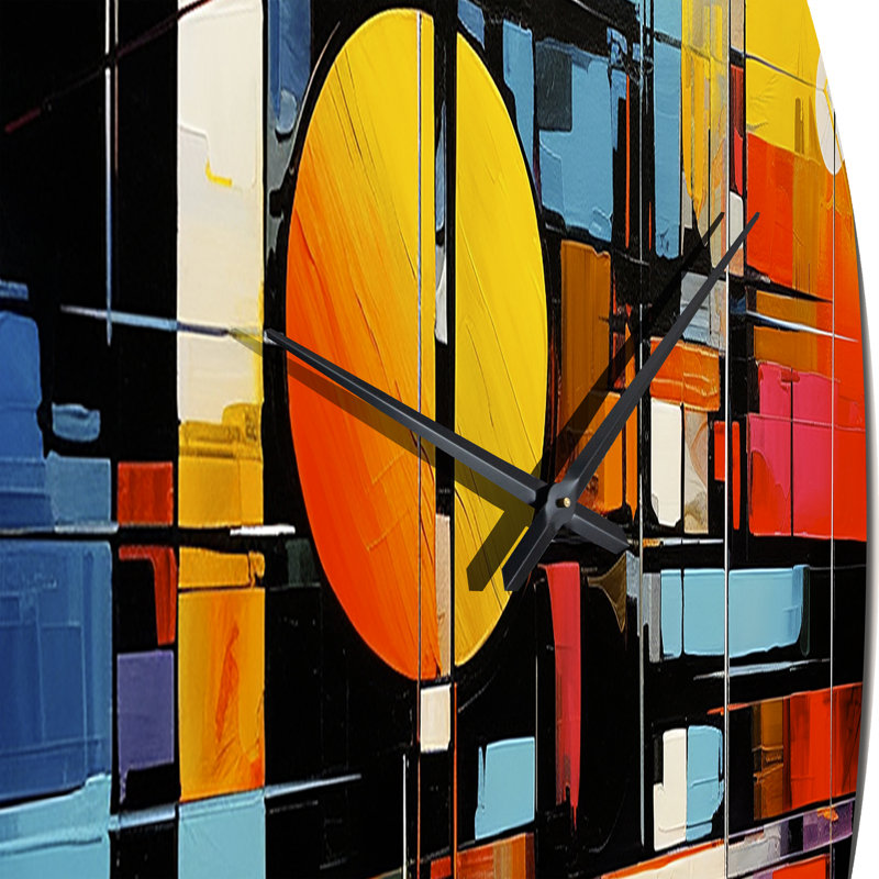 Horloge murale Mid-Century, Petit