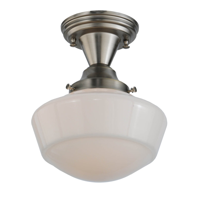 Schoolhouse & Early Electric Semi Flush Mount