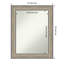 Miroir mural Carlianne