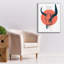 Toile épique Graffiti «Bull Skull» par Balazs Solti, 26 po x 34 po-1970767442