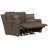 55.5" Dual Reclining Upholstered Loveseat with Accent Pillows-73230067-72273613