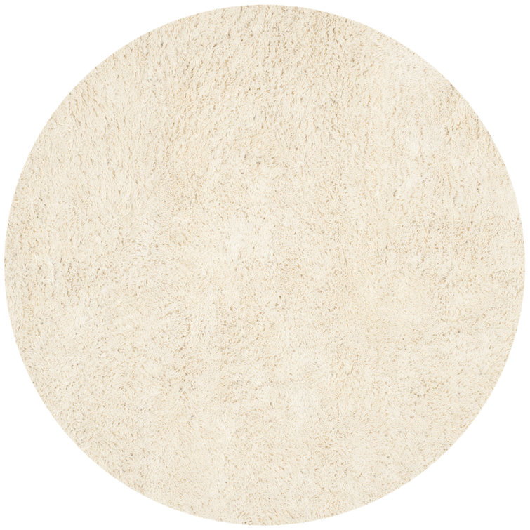 Assar Handmade Shag Ivory Rug