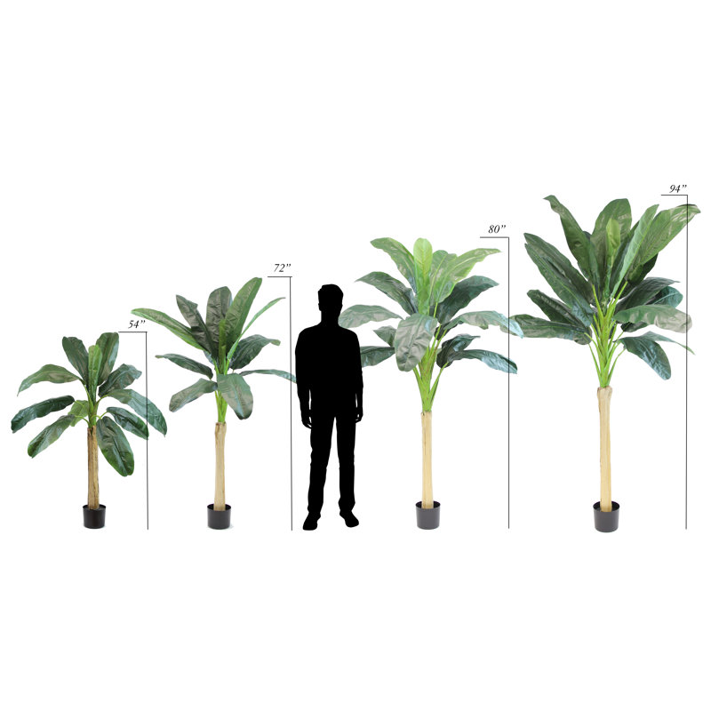 Philodendron artificiel en pot, H 50 po x l 28 po x P 28 po