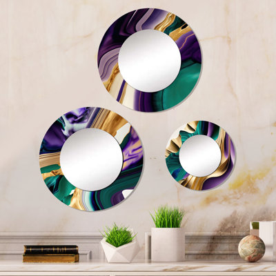 Garcelle Metal Round Mirror