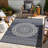 5 Ft. 3 In. X 7 Blue Indoor/Outdoor Area Tapis - Sunshine Gchar2016, Polypropylene, And Stain Rug Collection, Covering-1609250992