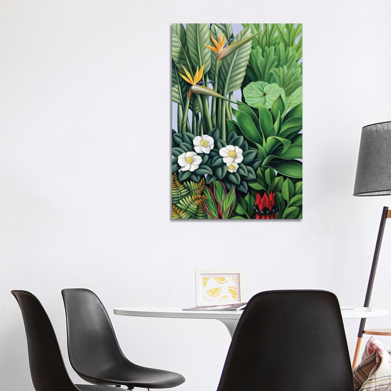 Foliage II by Catherine Abel - Wrapped Canvas Painting, 30.48 cm H x 45.72 cm W