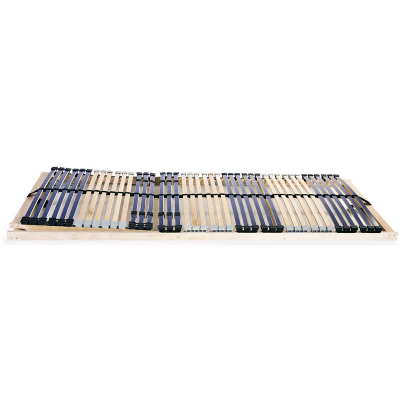 Vidaxl Bed Base Beechwood Solid Beechwood Frame Single