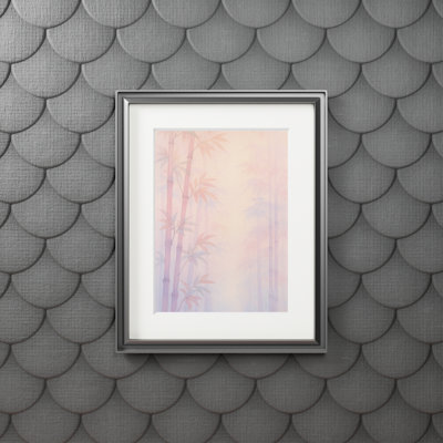 Clinger Single Picture Frame Print