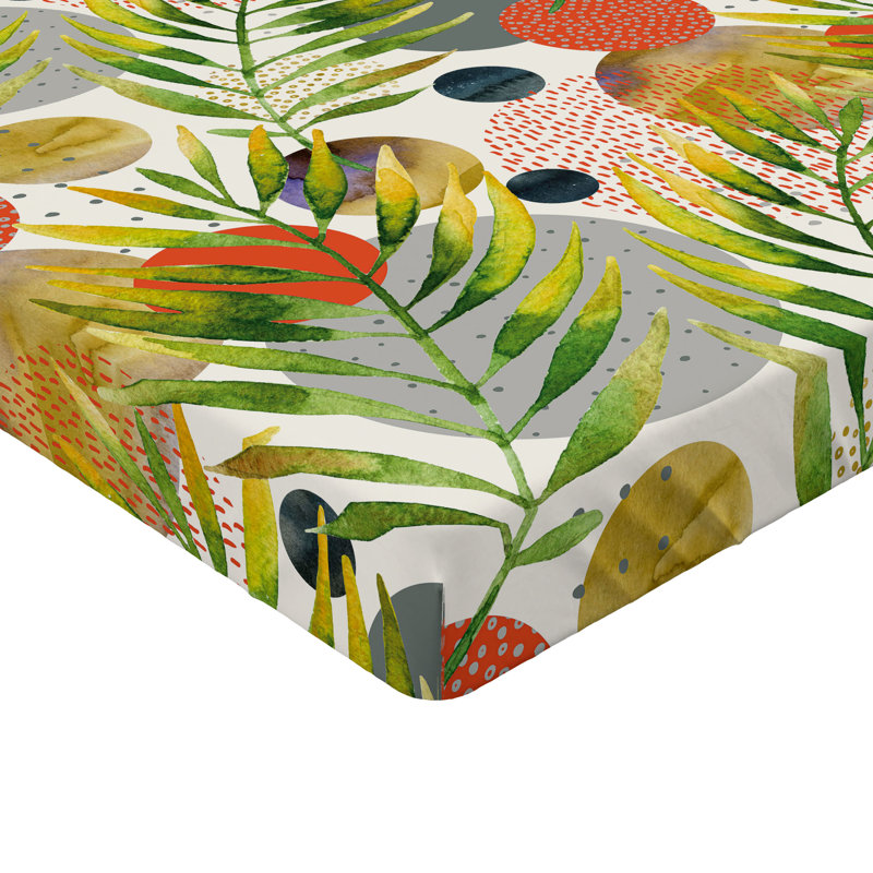 Drap-housse Ambesonne Exotics Vibe, Drap-housse de taille simple
