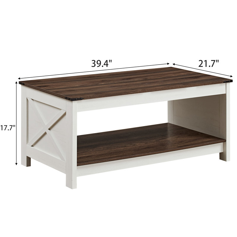 Table basse de style campagnard