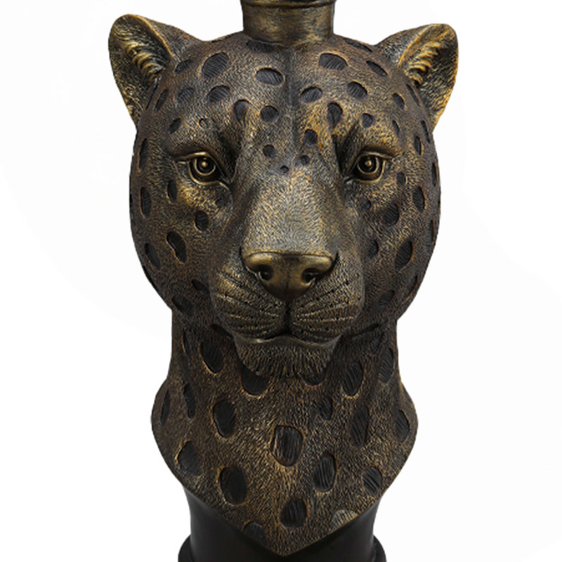Table d'appoint Leopard Head