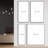 Extra Large Wall Art Fabric Print - Modern Neutral Abstract for Contemporary Home Artwork Decor for Living Room or Bedroom - "Frame Assembly Required (Unfinished Frame)"-117435155