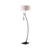 59" In Contemporary Dual Gold Arc W/ Hanging Pendelum Lamp Metal Floor Lamp-771844846