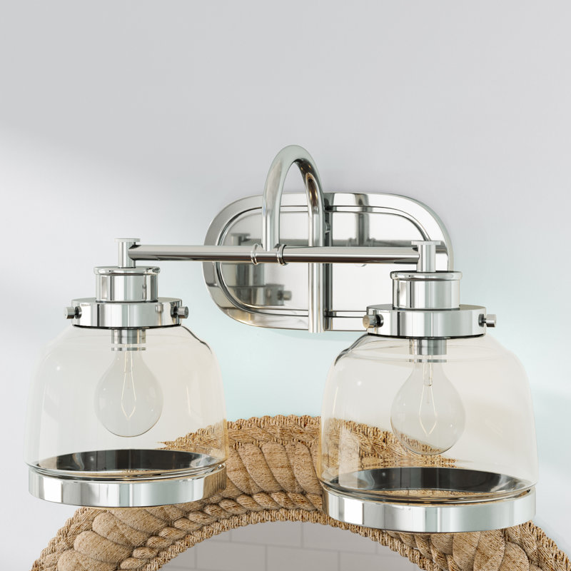 Lupe 2 - Light Dimmable Vanity Light, Polished Nickel