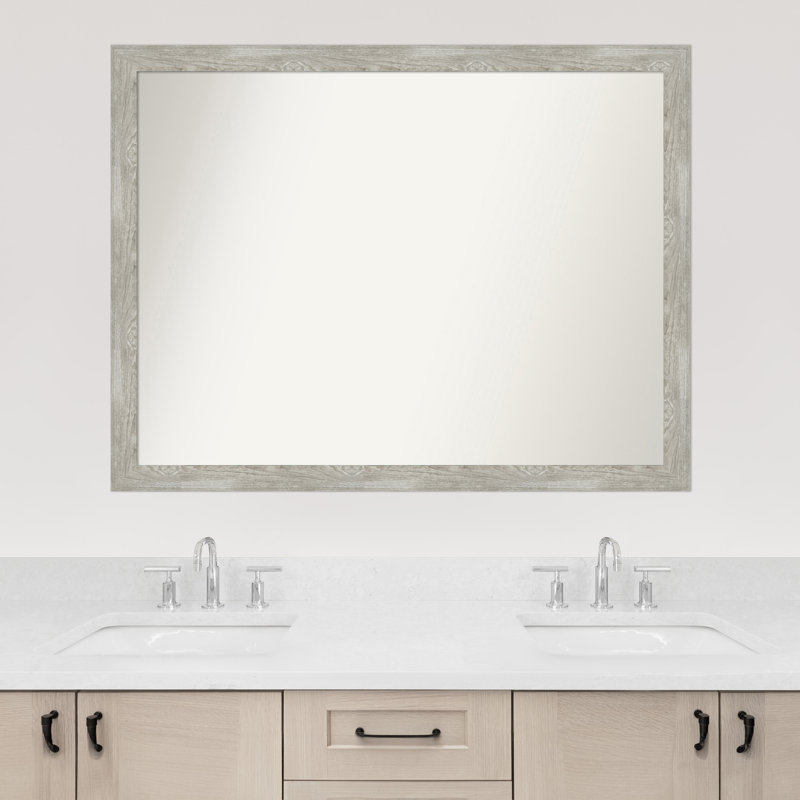 Miroir de salle de bain Regen, Rectangle, 33,5 po x 43,5 po