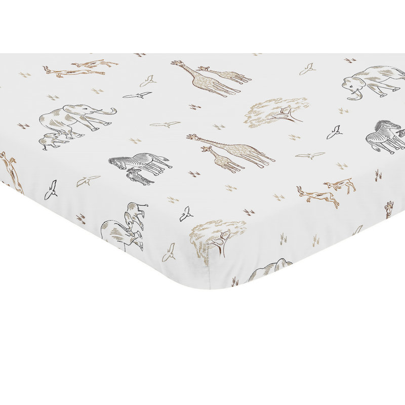Drap-housse pour lit de bébé Serengeti