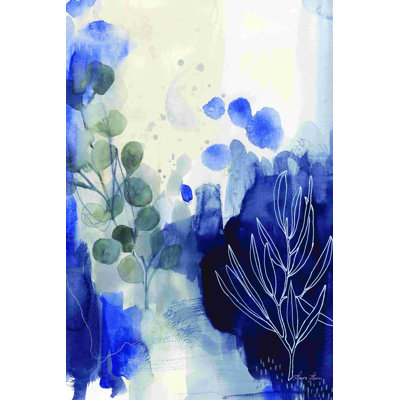 «Midnight Garden» par Laura Horn - peinture sur toile tendue