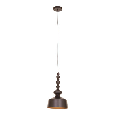 Yosef 1 - Light Black Single Pendant