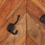Karli Solid Wood 6 - Hook Wall Mounted Coat Rack