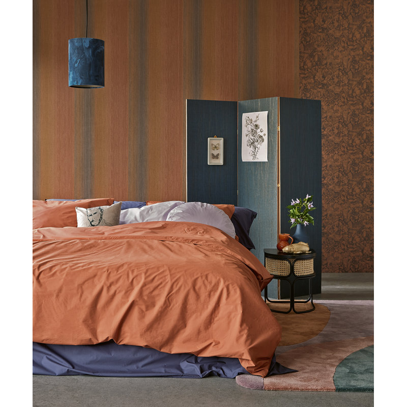 Rouleau de papier peint L 33 pi x l 20,5 po, Orange
