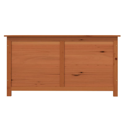 Solid Wood Fir Outdoor Cushion Box Garden Storage