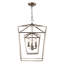 Luminaire suspendu carré en métal à 3 lumières Kyles-1758933423