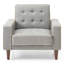 Fauteuil lit contemporain avec accoudoirs